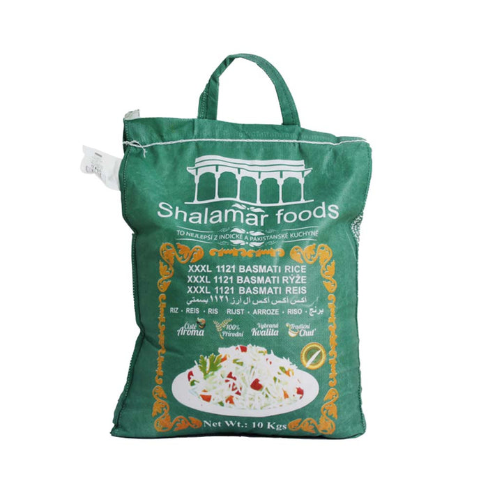 Shalamar Basmati Rice (Green Bag) 10kg