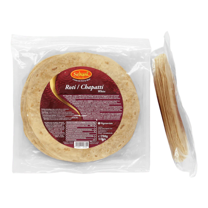 Schani Roti/Chapati (15pcs) 750gm