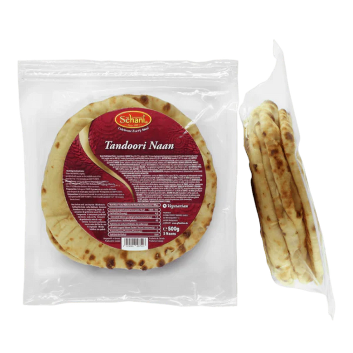 Schani Tandoori Naan (5pcs) 500gm