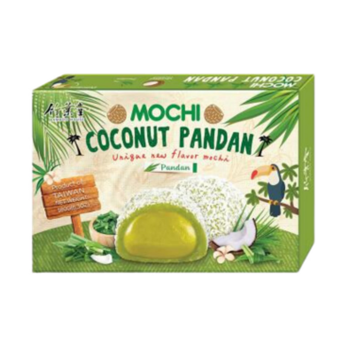 Bamboo House Mochi - Coconut Pandan (Original) 180gm