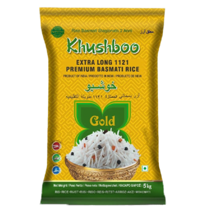 Khushboo Gold Premium Basmati Rice 5kg