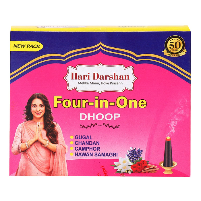 Hari Darshan (4 In 1) Dhoop (16 Cones)