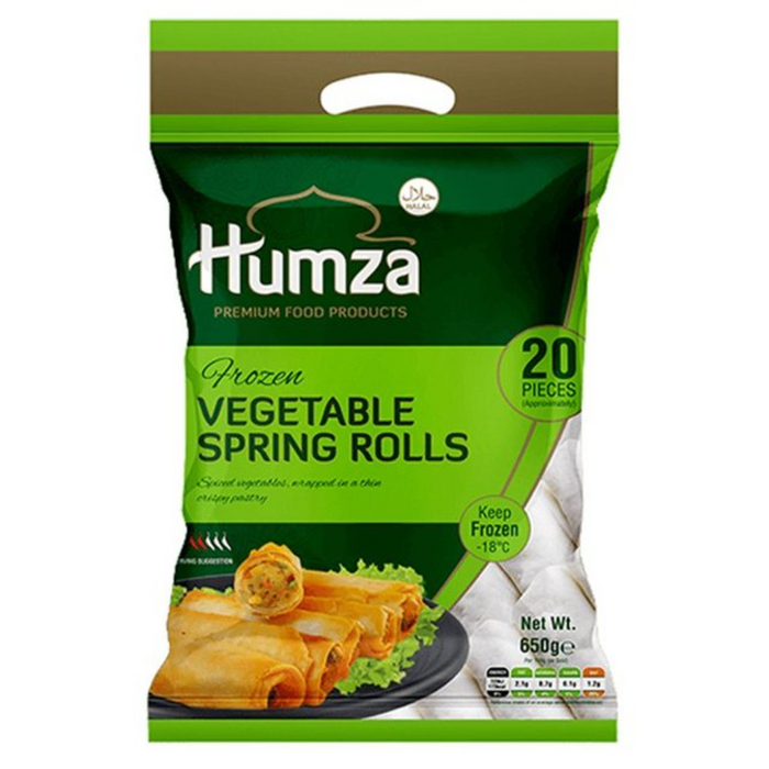 Frozen Humza Vegetable Spring Roll (20pcs) 650gm - Only Berlin Delivery
