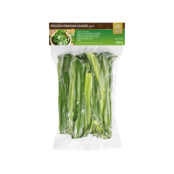 Frozen Golden Turtle Pandan Leaves 250gm - Only Berlin Delivery