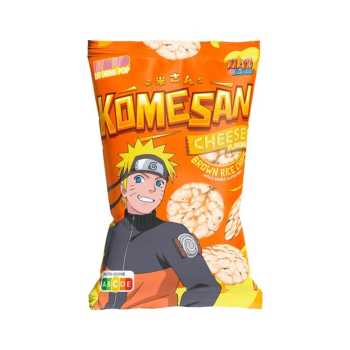 Komesan Brown Rice Chips - Cheese Flavor 60gm