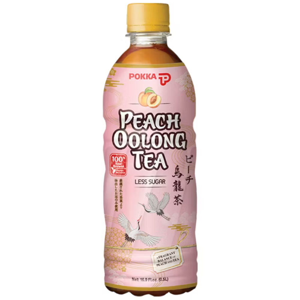 Pokka Oolong Tea - Peach 500ml — Zora Supermarkt
