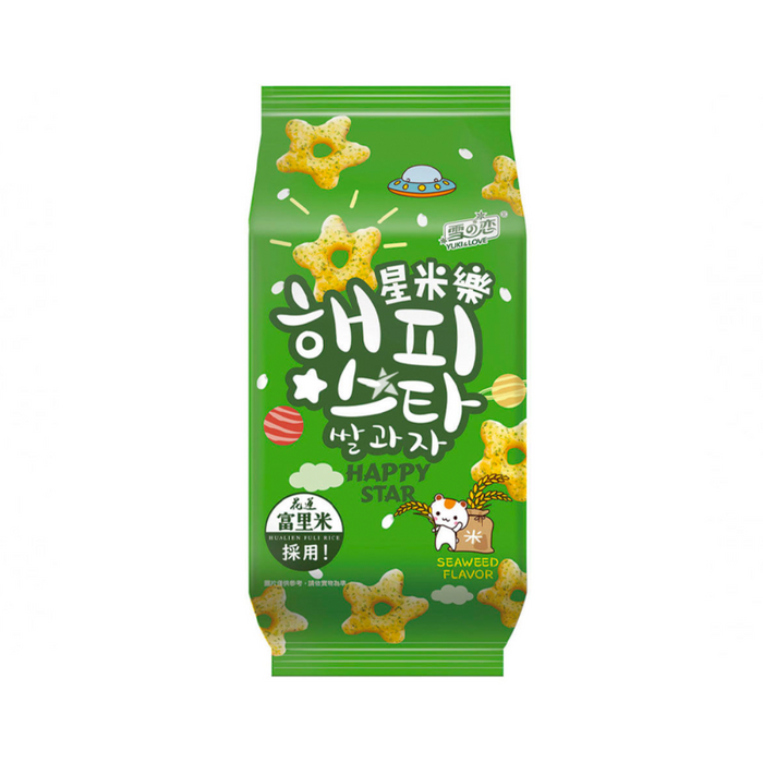 Yuki & Love Rice Cracker - Seaweed 70gm