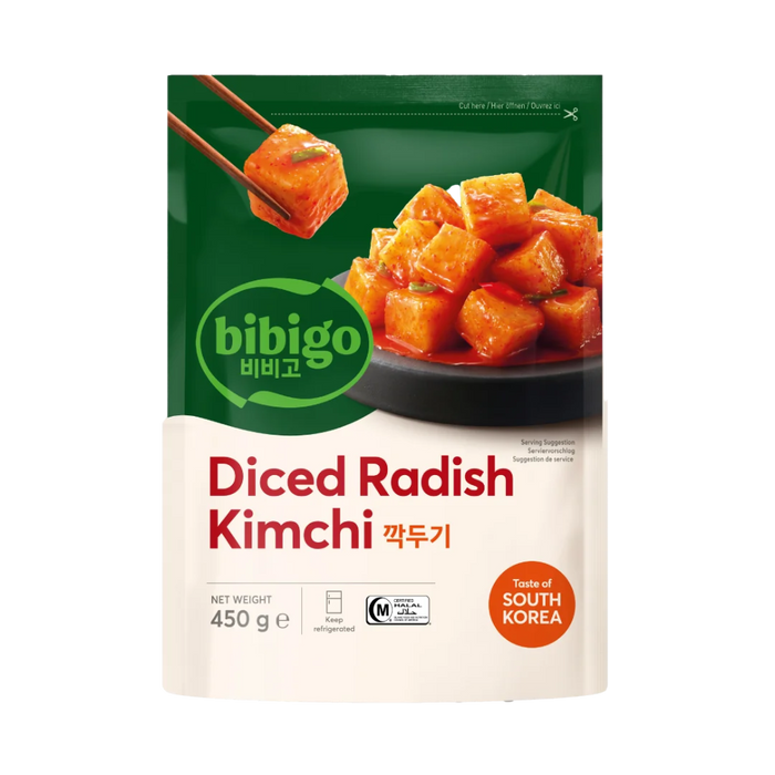 Bibigo Kimchi - Kkakdugi (diced Raddish) 450gm