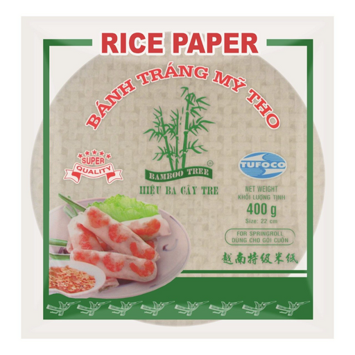 Bamboo Tree Rice Paper - Spring Roll (22cm) 400gm