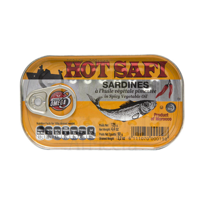 Hot Safi in Spicy Vegetable Oil 125gm