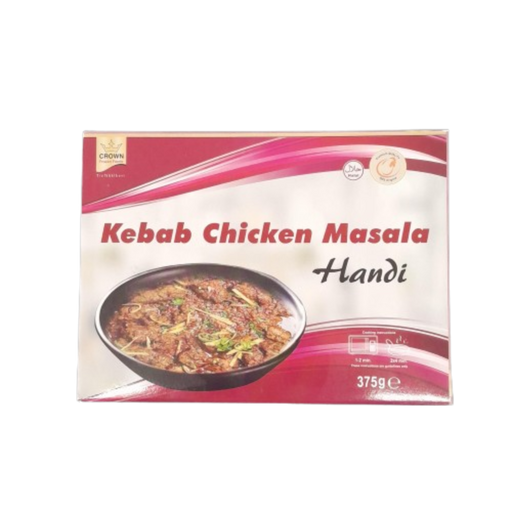 Frozen Crown Kebab Chicken Masala 375gm - Only Berlin Delivery