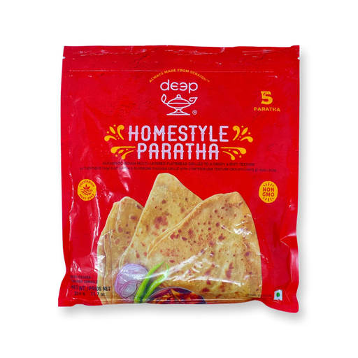 Frozen Deep Homestyle Paratha (5pcs) 333gm - Only Berlin Delivery