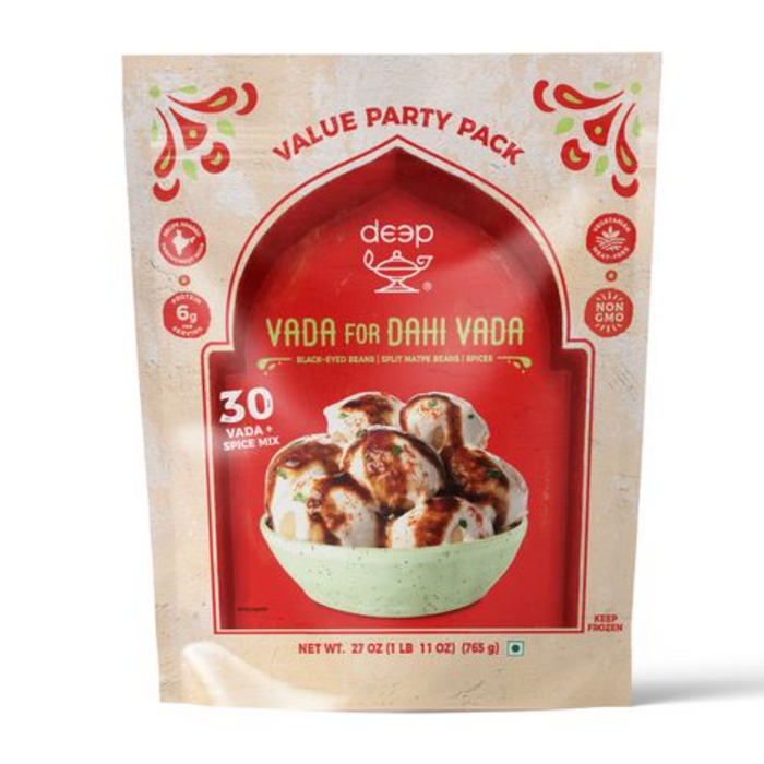 Frozen Deep Vada for Dahi Vada (30pcs) 765gm - Only Berlin Delivery