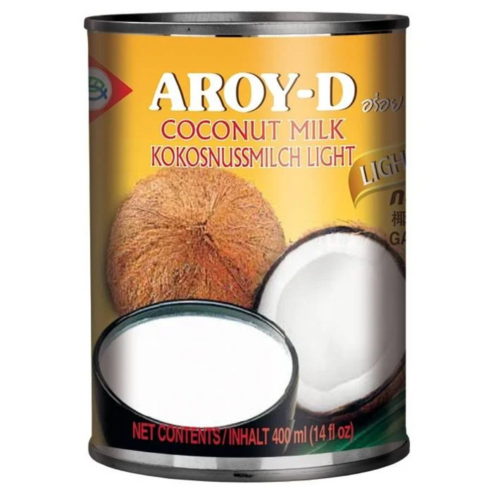 Aroy-d Coconut Milk (canned) - Lite 400ml