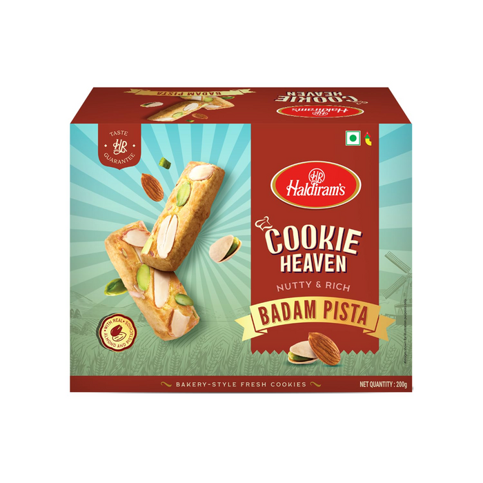 Haldiram’s Cookie Heaven - Badam Pista 200gm