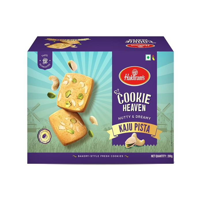 Haldiram’s Cookie Heaven - Kaju Pista 200gm