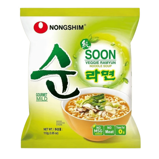 Nongshim Instant Noodles - Veggie Soon Ramyun 112gm