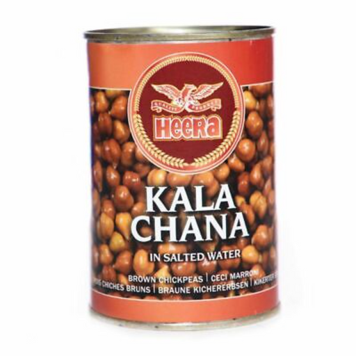 Heera Boiled Kala Chana (canned) 400gm