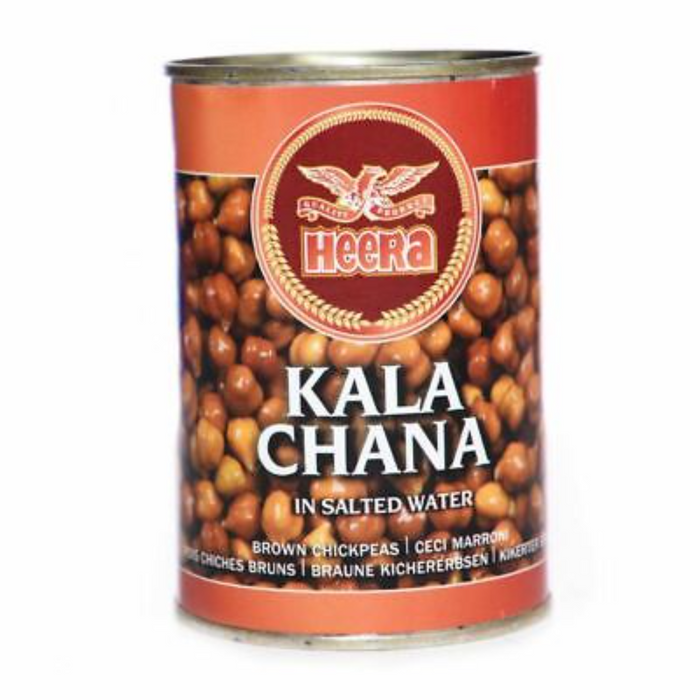Heera Boiled Kala Chana (canned) 400gm