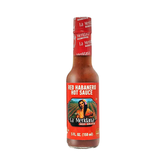 La Meridana Hot Salsa Sauce - Red Habanero 150ml