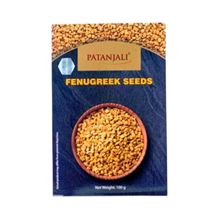 Patanjali Methi (Fenugreek) Seeds 100gm (BBE: 14.11.2025)