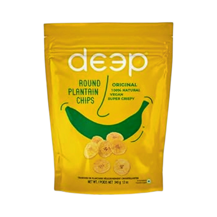 Deep Round Banana Chips - Original 340gm