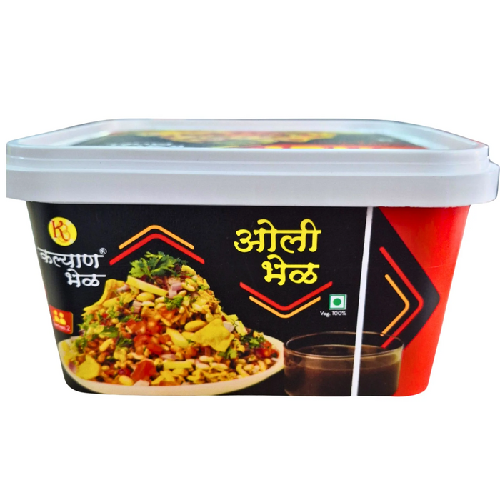 Kalyan Bhel (With Tamarind & Green Chutney Mix) 200gm