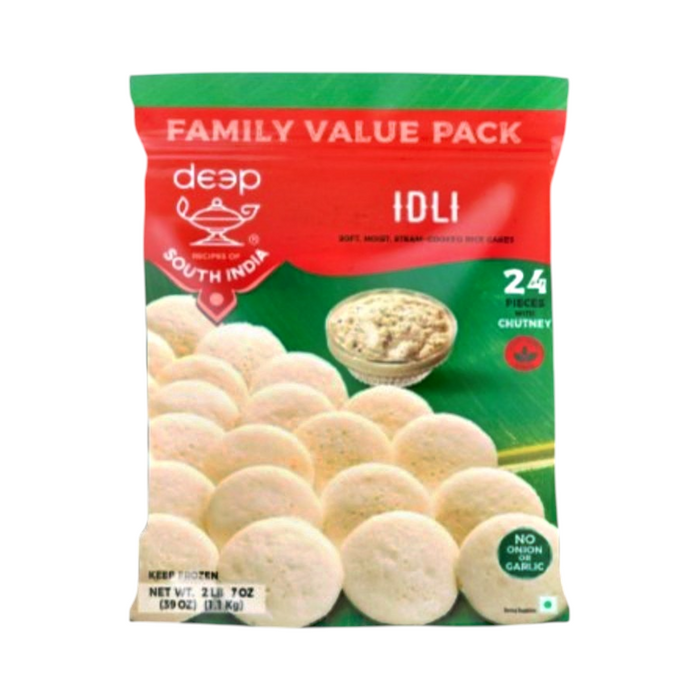 Frozen Deep Idli With Chutney (24pcs) 1.1kg - Only Berlin Delivery