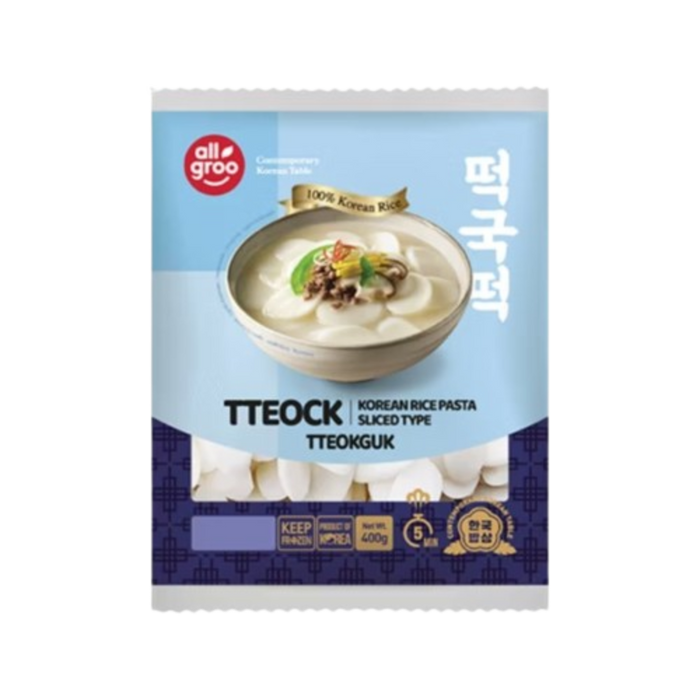 Frozen All Groo Rice Topokki (Sliced Type) 400gm - Only Berlin Delivery