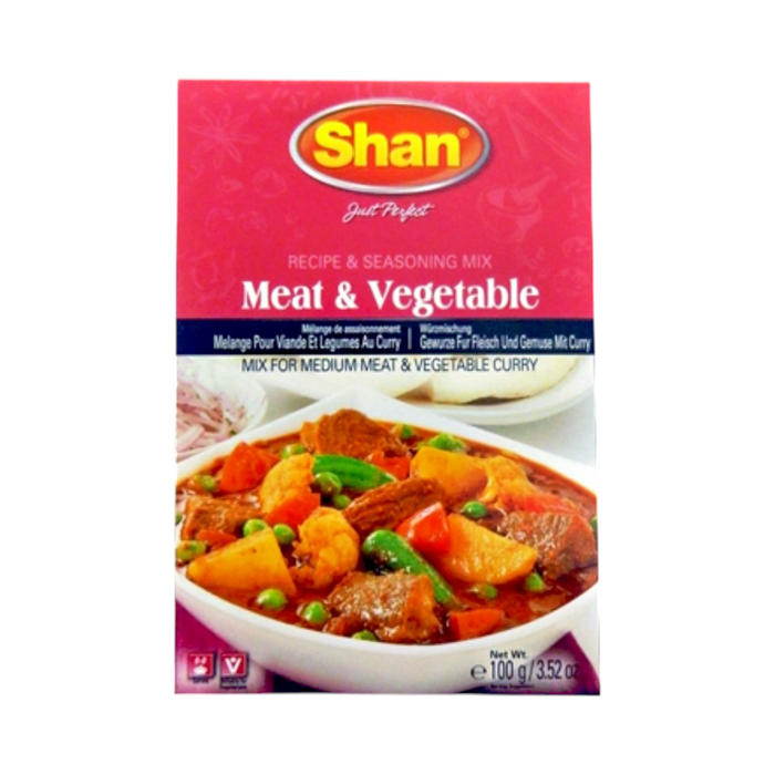 Shan Fleisch &amp; Gemüse Masala 100gm