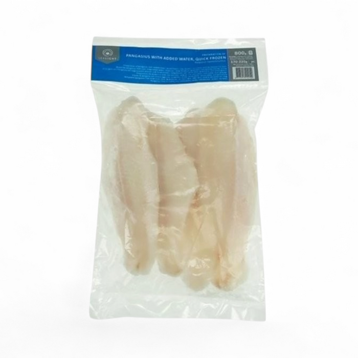Frozen Sealight Blue Pangasius Filets 800gm - Only Berlin Delivery