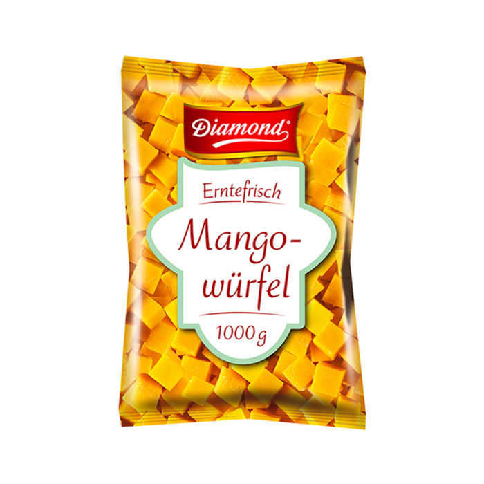 Frozen Diamond Mangowürfel 1kg - Only Berlin Delivery