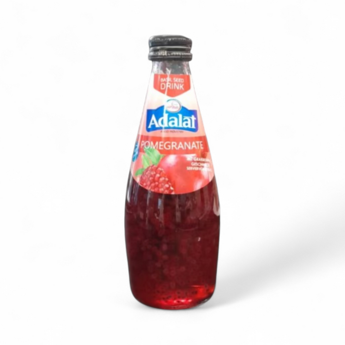 Adalat Basil Seed Drink - Pomegranate 280ml