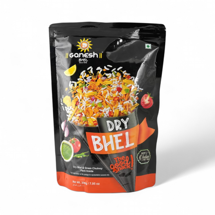 Ganesh Dry Bhel With Chutney 200gm