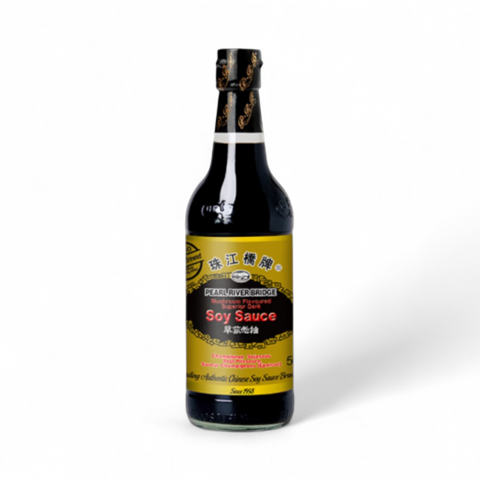 PRB Superior Mushroom Flavour Soy Sauce - Dark 500ml