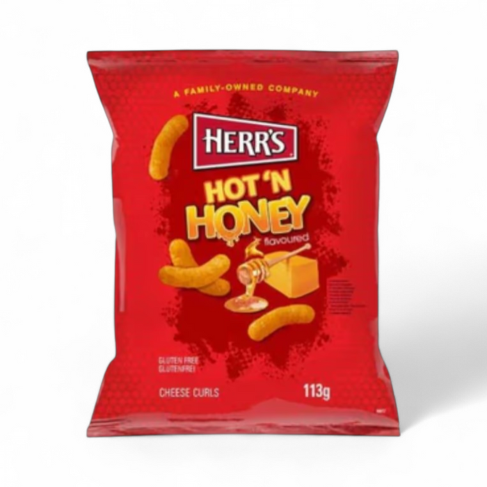 Herr's Cheese Curls - Hot 'n Honey 113gm