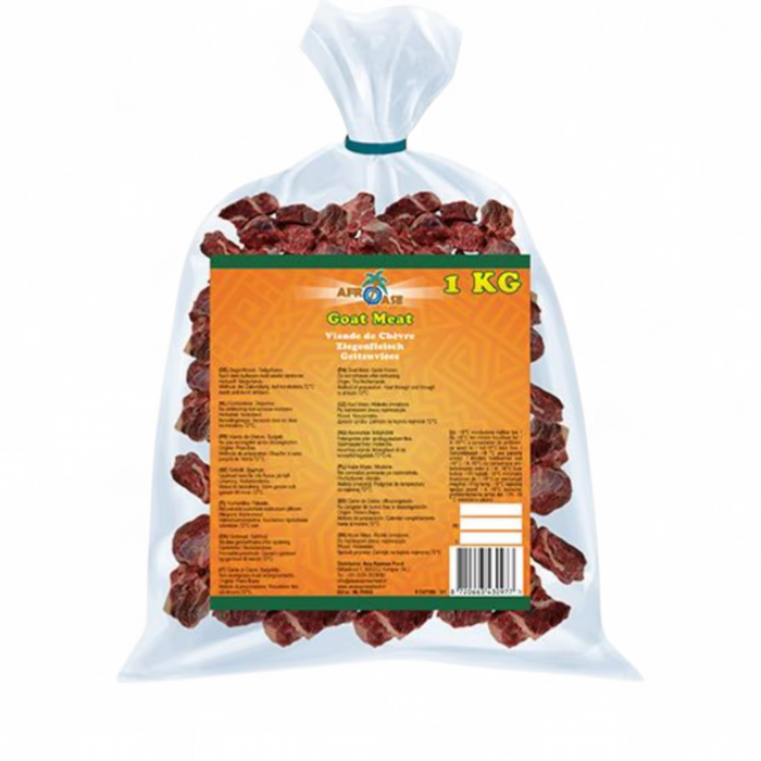 Frozen Afroase Goat Meat 1kg - Only Berlin Delivery