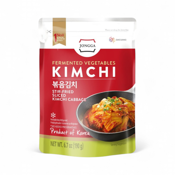 Jongga - Roasted Stir Fried Kimchi 190gm