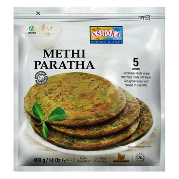 Frozen Ashoka Methi Paratha (5pcs) 400gm - Only Berlin Delivery