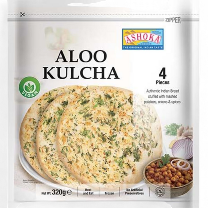 Frozen Ashoka Aloo Kulcha (4pcs) 320gm - Only Berlin Delivery