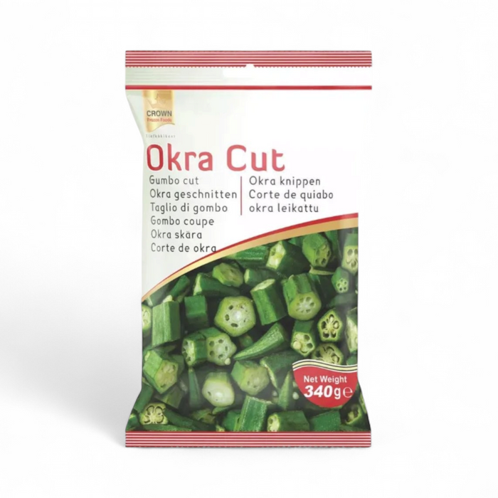 Frozen Crown Okra (Cut) 340gm - Only Berlin Delivery
