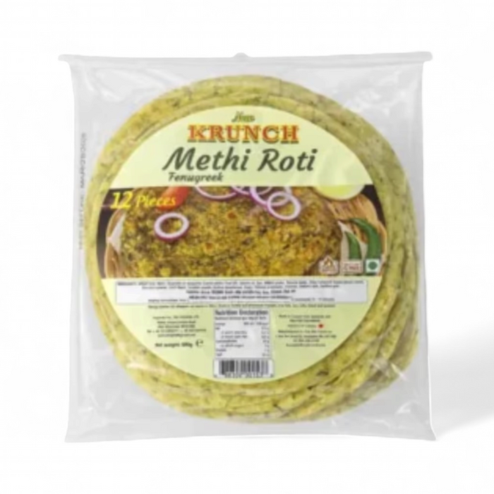 New Krunch - Methi Roti (12pcs) 500gm