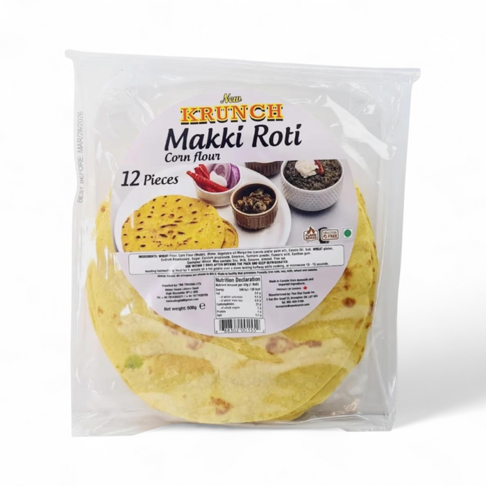 New Krunch - Makki Roti (12pcs) 500gm