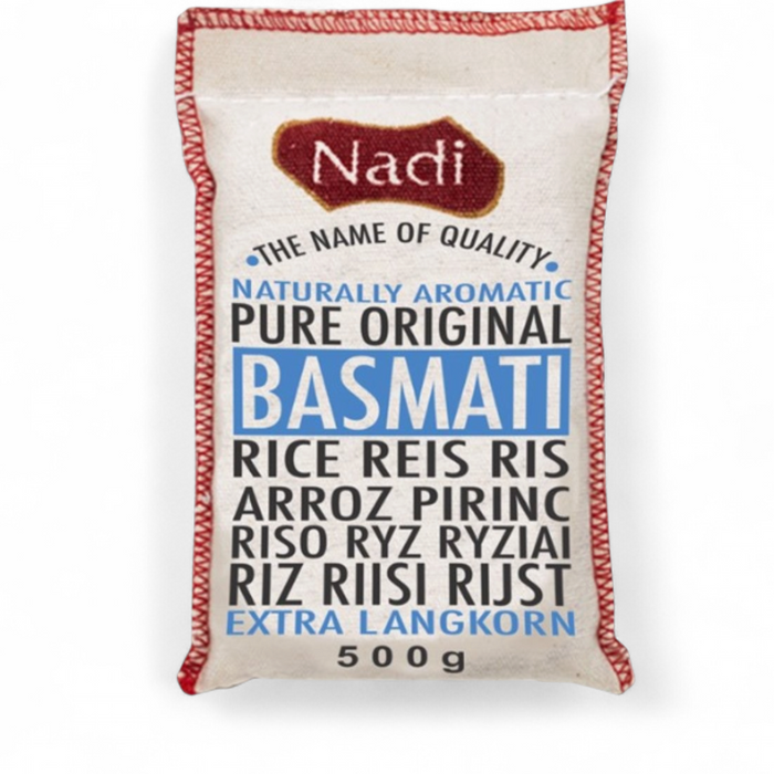 Nadi Bio - Pure Original Extra Long Basmati Rice 500gm