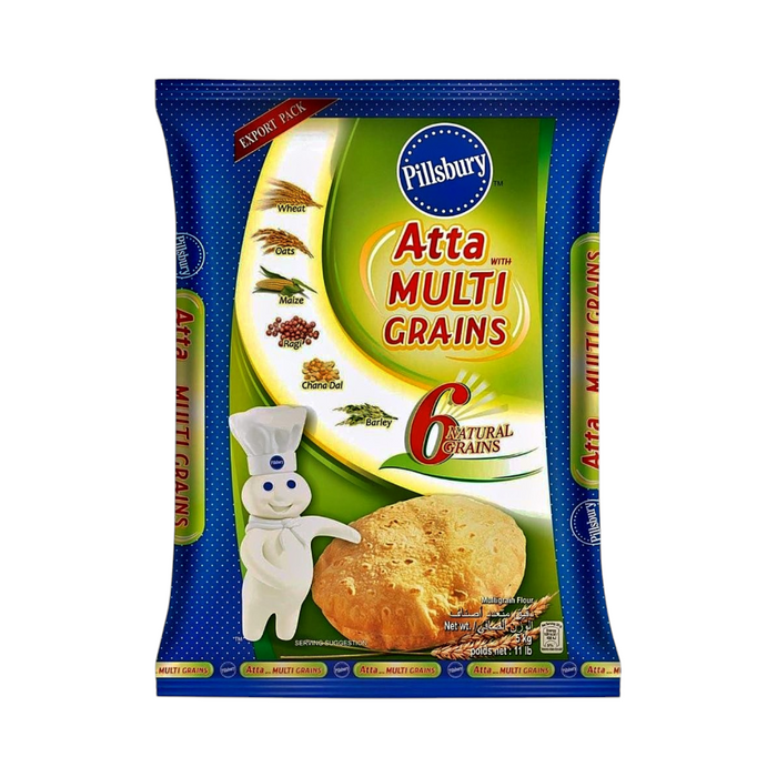 Pillsbury Multigrain Atta (Exportpackung) 5 kg 