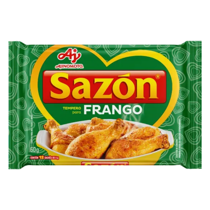 Ajinomoto Sazon - Tempero Para Frango (12 x 5gm) 60gm