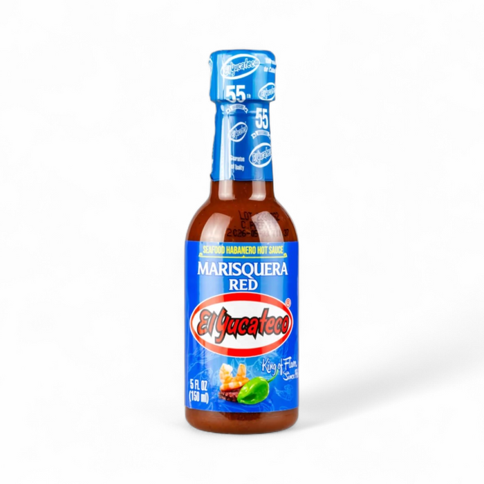 El Yucateco Habanero Hot Sauce - Marisquera Red 150ml