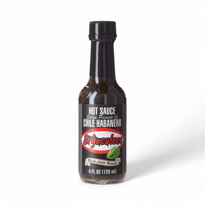 El Yucateco Habanero Hot Sauce - Black Label Reserve 120ml