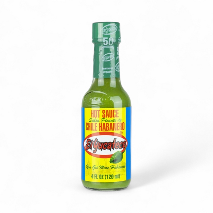 El Yucateco Hot Sauce - Green Habanero 120ml