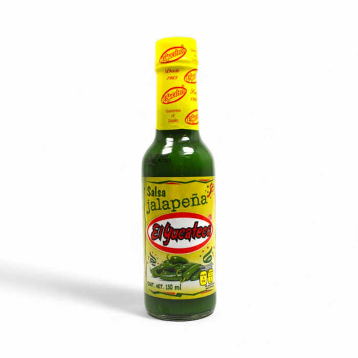 El Yucateco Hot Sauce - Salsa Jalapeno 150ml